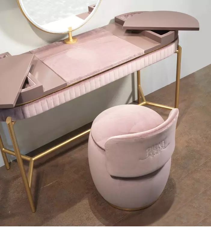 Coiffeuse complète  avec miroir et éclairage LED