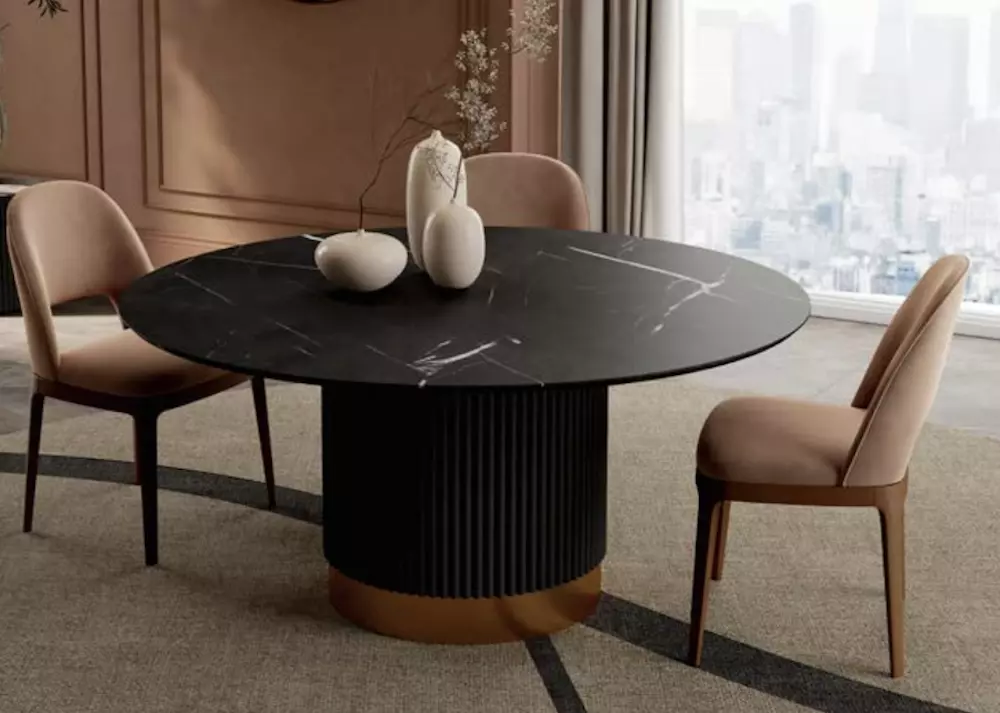 Table de salon ronde(ENCOR DOBOS0002)