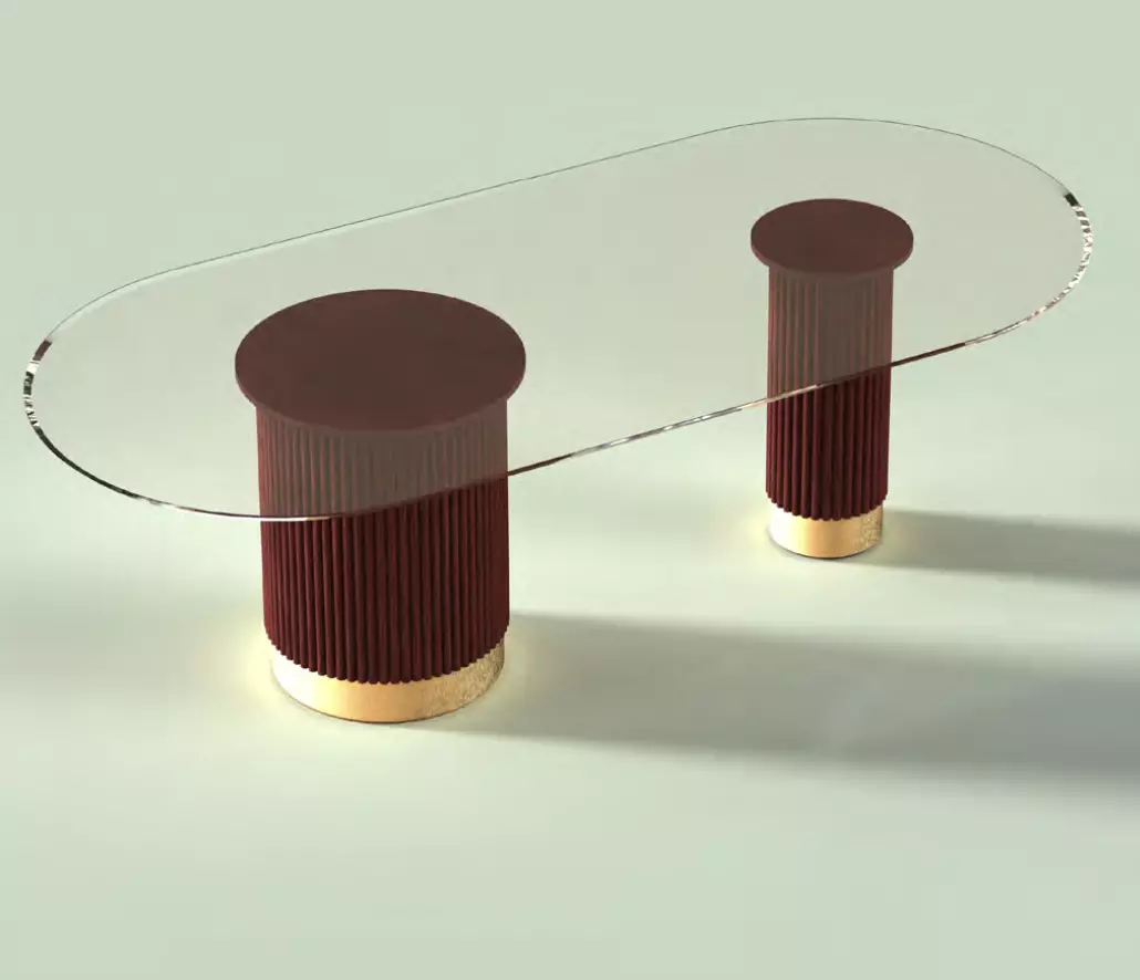 Table de salon ronde