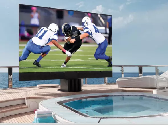 Écran de télévision pliable, concept unique