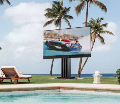 Écran de télévision pliable, concept unique(TELE SUR DEMANDE)