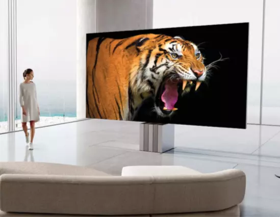 Écran de télévision pliable, concept unique