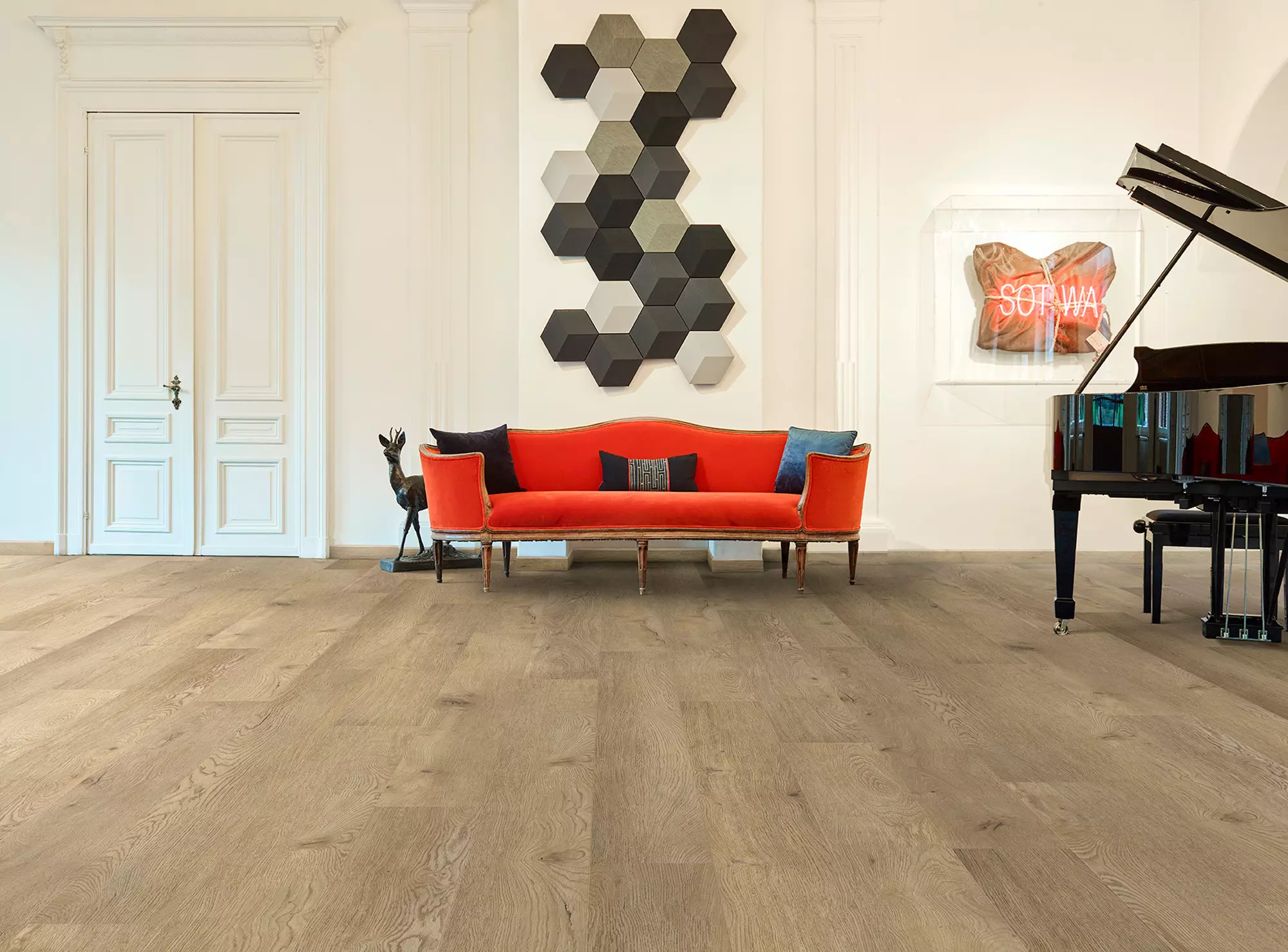Revêtement de sol imitation parquet